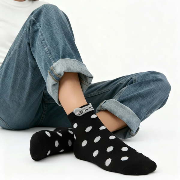 Дамски чорапи Filippo, комплект 5 чифта SD-SET01 BK BL