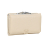 Дамско портмоне в тъмно бежово – стилно присъствие с правоъгълна форма, удобно затваряне, отделения за карти и пространство за банкноти SF6135P khaki