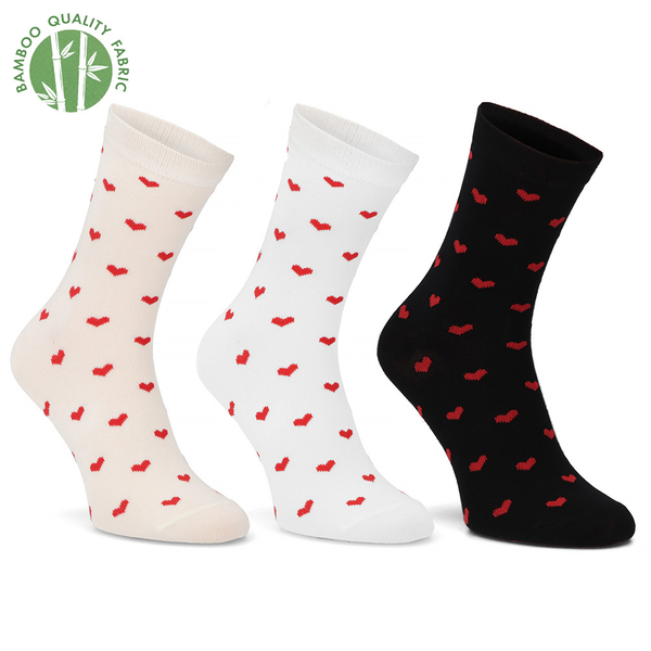 Дамски чорапи Filippo Cupid Cutie, комплект от 3 чифта SD-CR10 LT BK